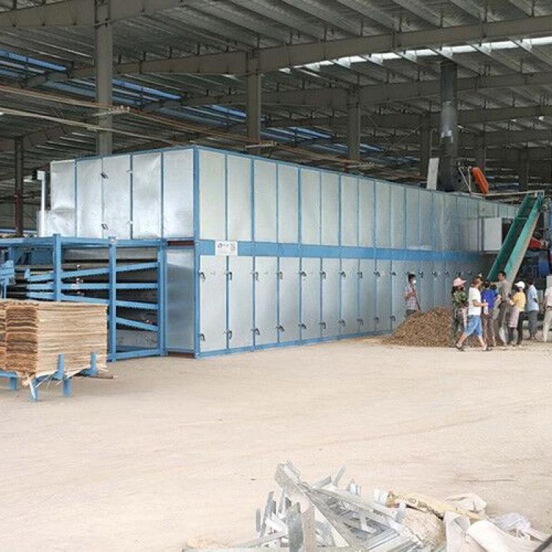 4 decks Roller Veneer Dryer 