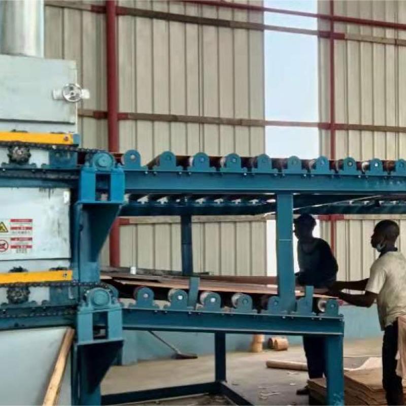 The machine has been installed and operating in the republic of Congo which can dry 80-90 CBMS per day.High productivity and uniform moisture content have gained customer's positive feedback .