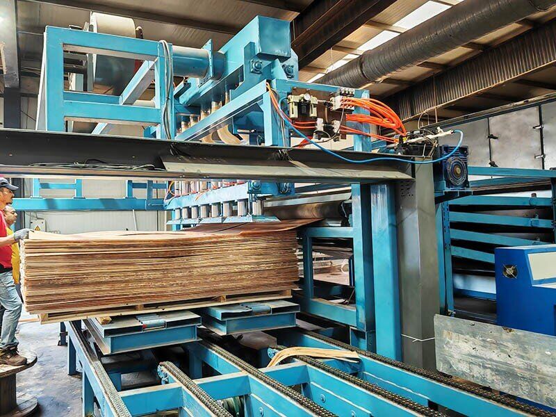 Pengering rol veneer