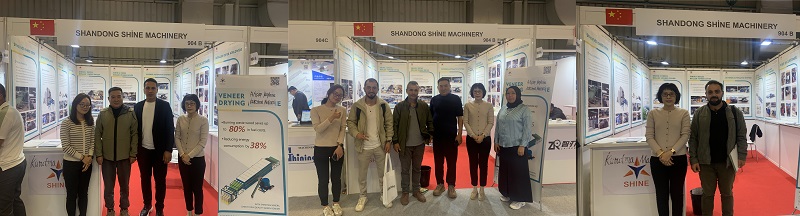 Our customers in Turkiye International Woodworking Machinery Exhibition 2024