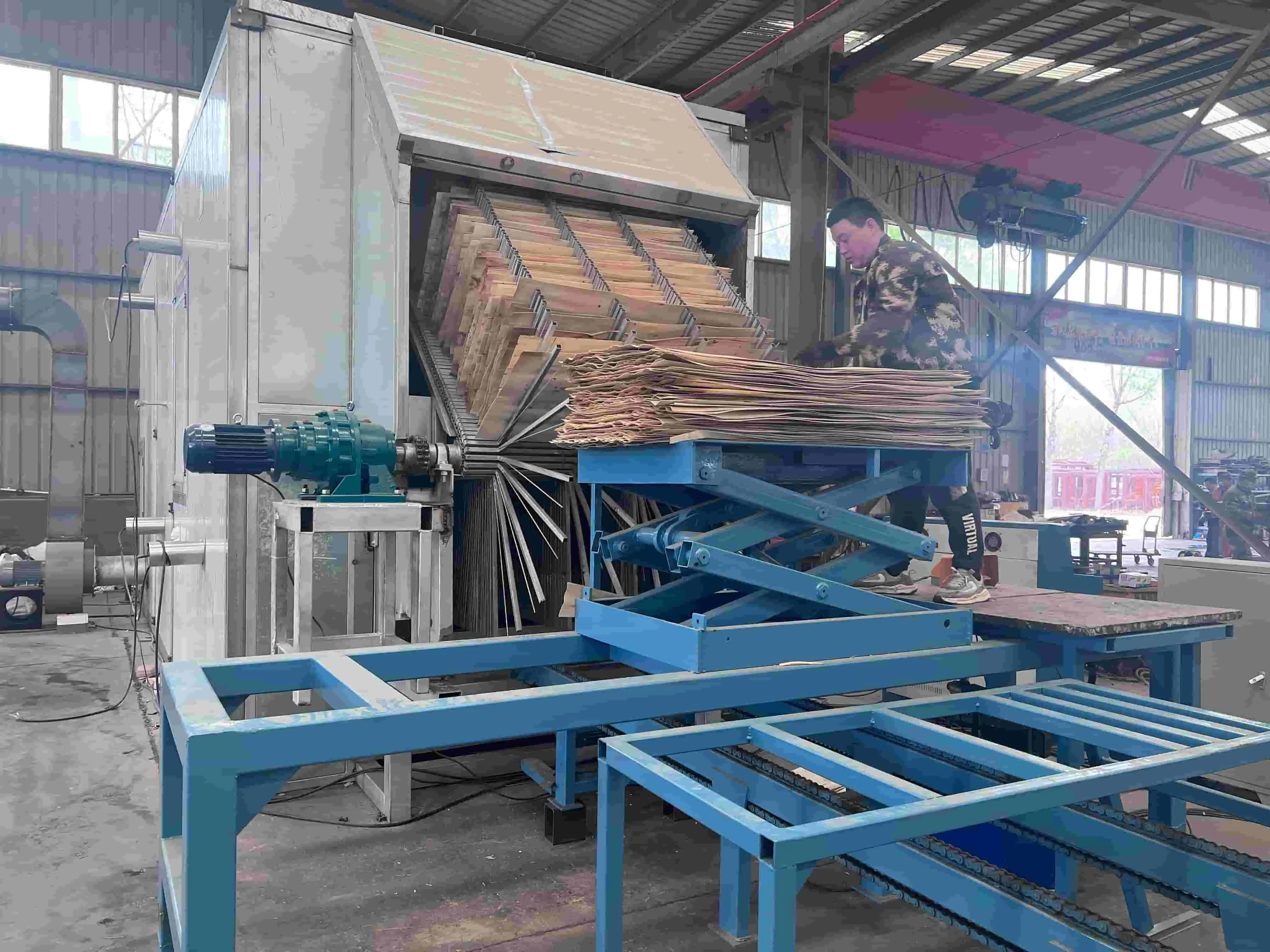 Vertical Veneer Dryer