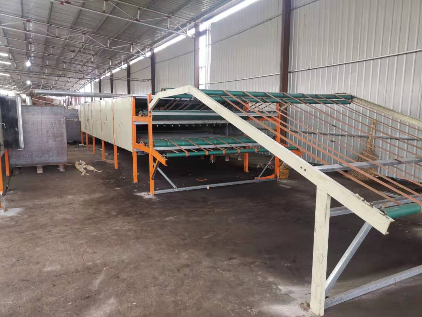 Wire rope veneer dryer